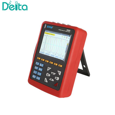 Portable Electrical Meter Three Phase Power and Harmonics Analyzer
